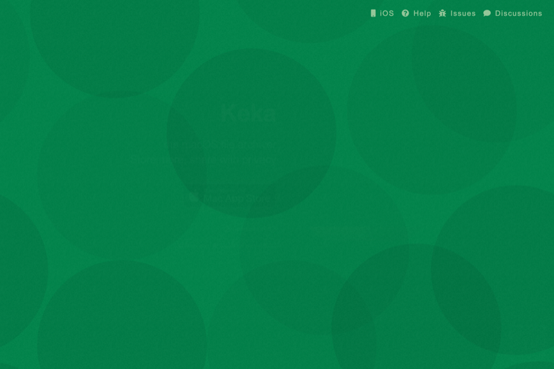 Keka interface preview